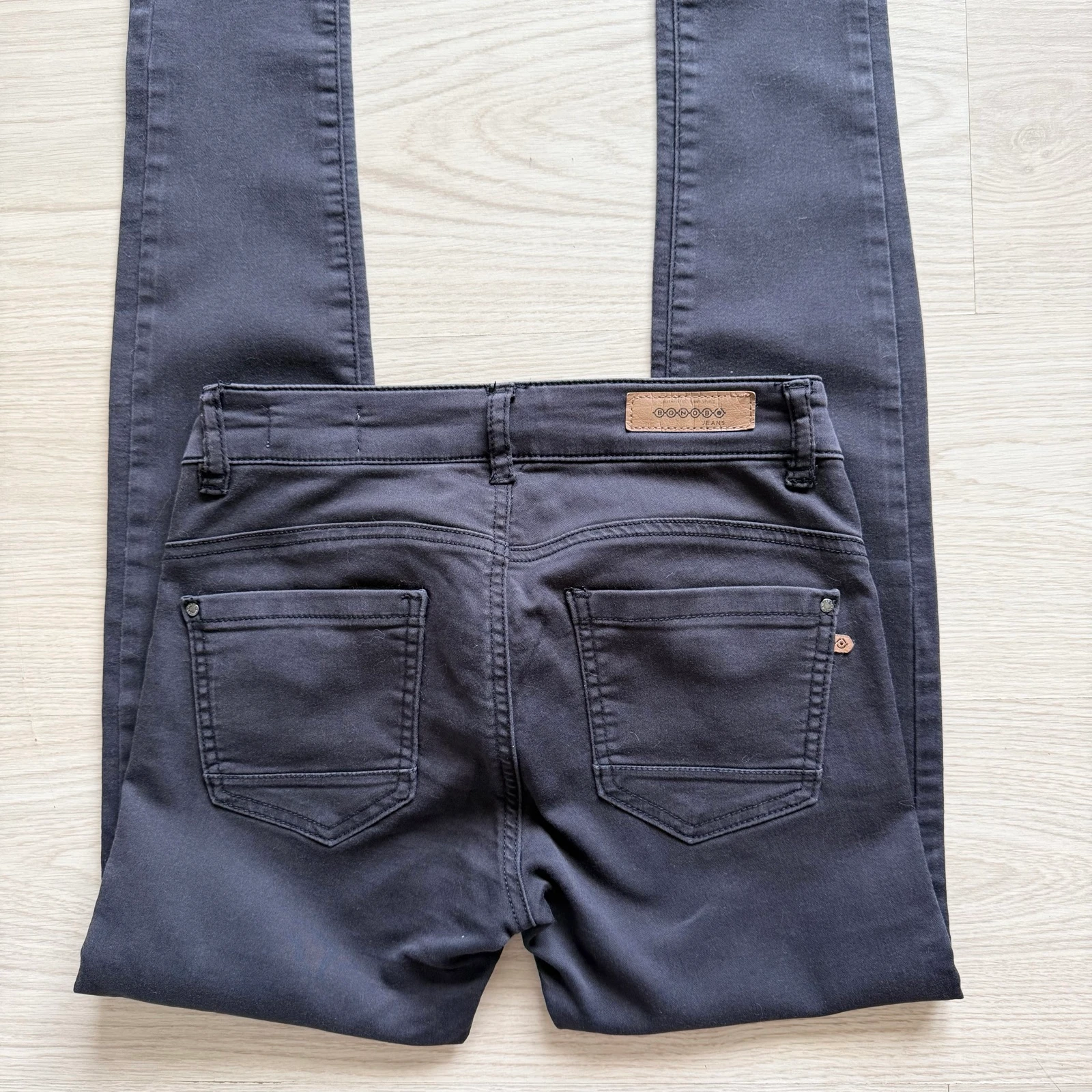 Black slim skinny pants Bonobo size 34 XS – photo 6